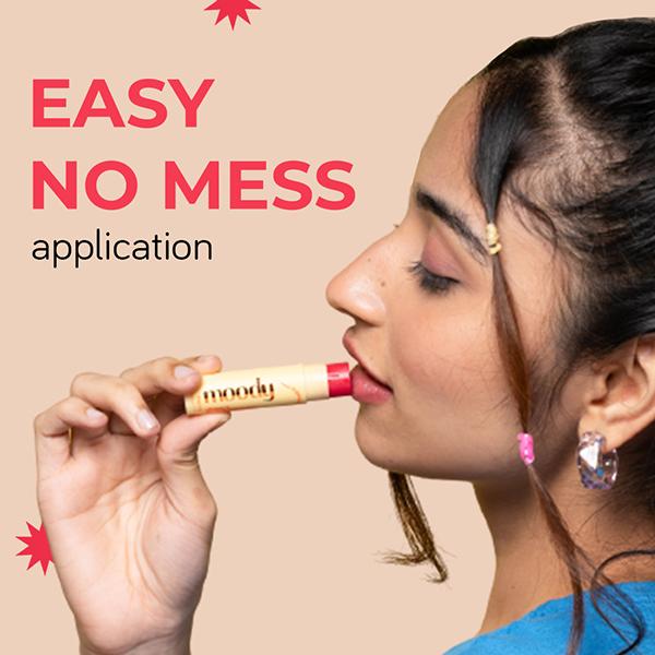 Moody Vitamin C SPF 15 Tinted Lip Balm - Baby Pink 5.8 gm - Lip Balms