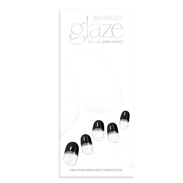 Netmeds | Dashing Diva Glaze Nail Polish - Black French 1's