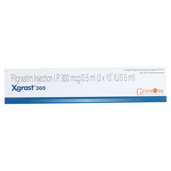 Xgrast 300mcg Injection(Pfs) 0.5ml - Cancer Oncology-Sup