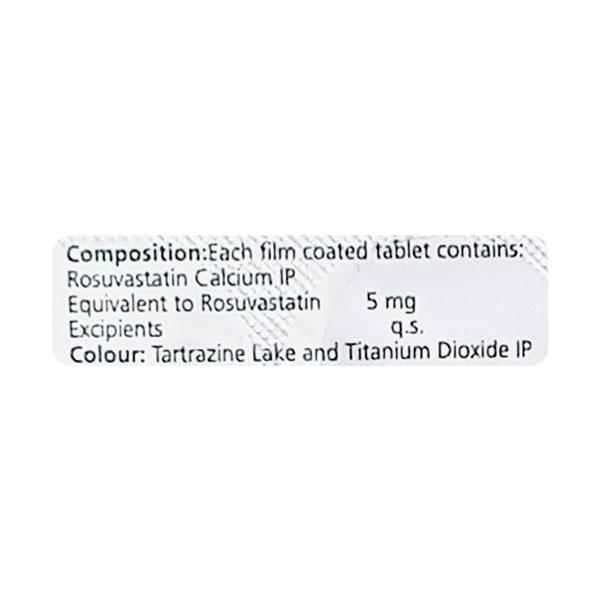 Bestor 5mg Tablet 10'S - High Cholesterol-Dys