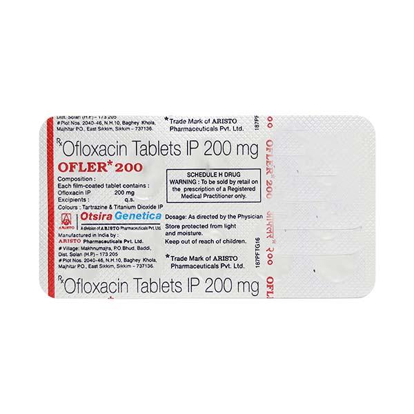 Ofler 200mg Tablet 10'S