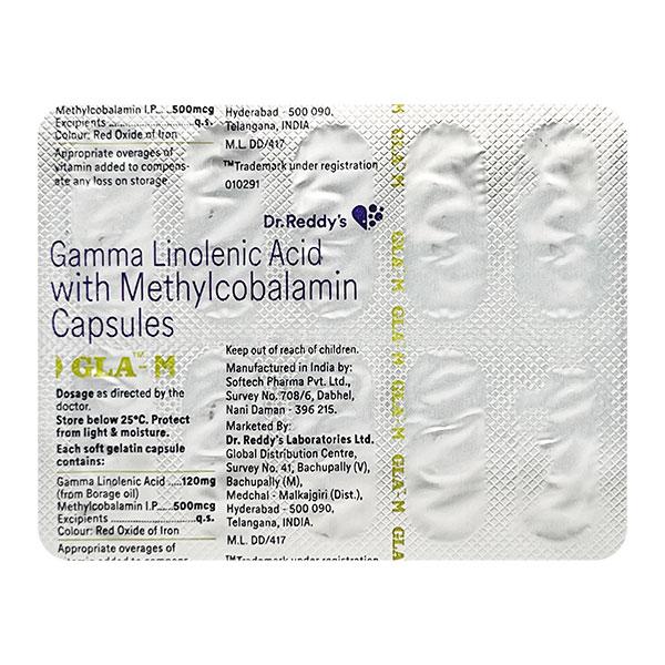 GLA M Capsule 10'S - Supplements-Sup