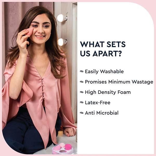 GUBB Beauty Blender - Light Pink 18 gm - Sponges & Applicators