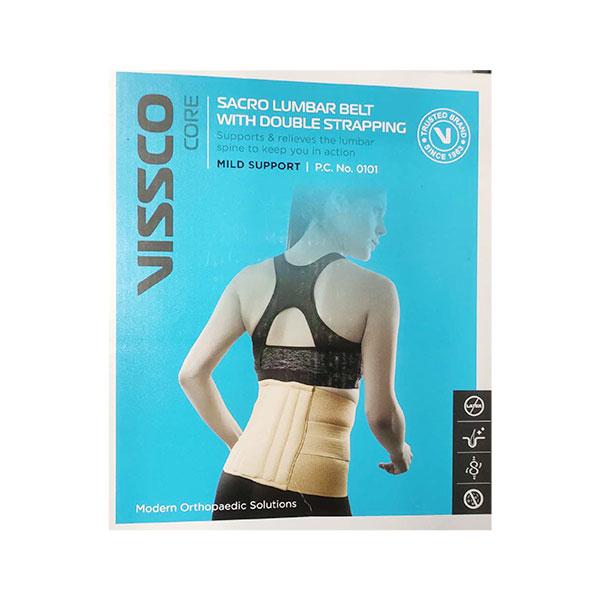Netmeds | Vissco Core Sacro Lumbar Belt with Double Strapping Mild Support (0101) (M) 1's