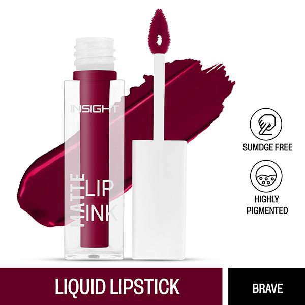 Netmeds | Insight Cosmetics Matte Lip Ink-Brave 4gm
