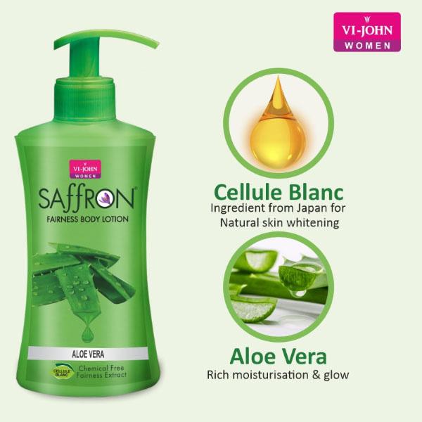 Vi-John Saffron Fairness Body Lotion Combo - Pack of 6 x 250 ml - Lotions & Creams