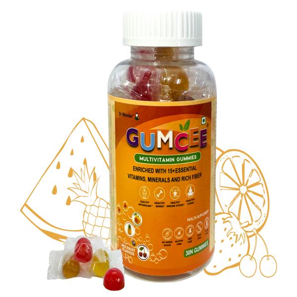 GUMCEE MIX FRUIT FLAVOUR Gummies 30's - Supplements-Vam