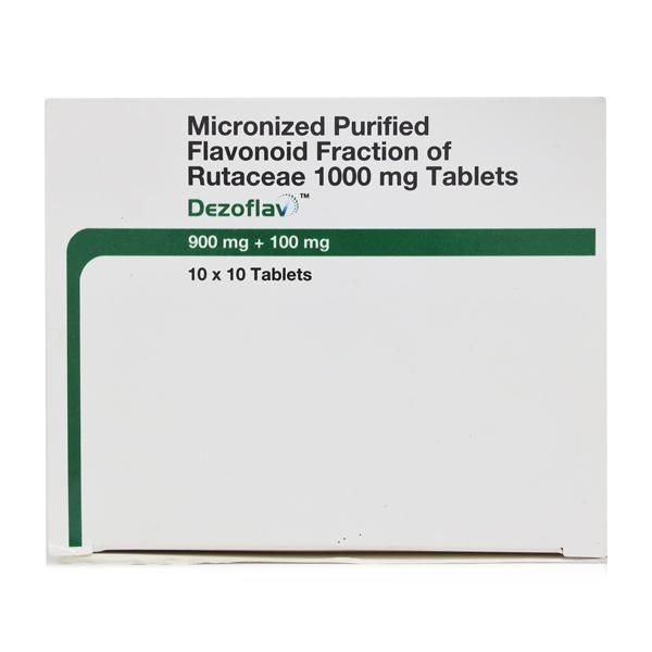 Dezoflav Tablet 10'S - Varicose Veins-Phl