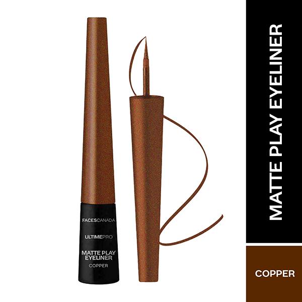 Netmeds | Faces Canada Ultime Pro Matte Play Eyeliner - Copper 2.5 ml