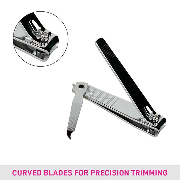 Vega D'Zyner Nail Clipper Large, Multicolor 2's - Nail Care