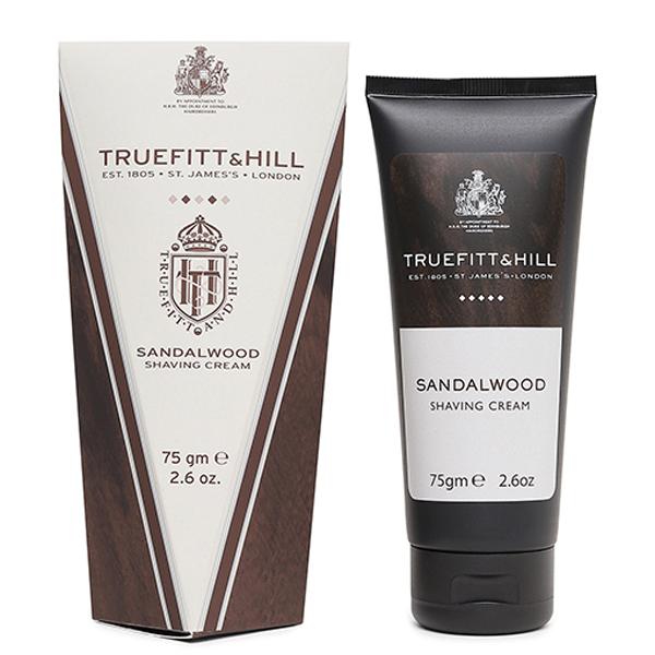 Netmeds | Truefitt and Hill Sandalwood Shave Cream Tube Essential Grooming Collection For Men Suitable For Normal and Dry Skin 75 ml