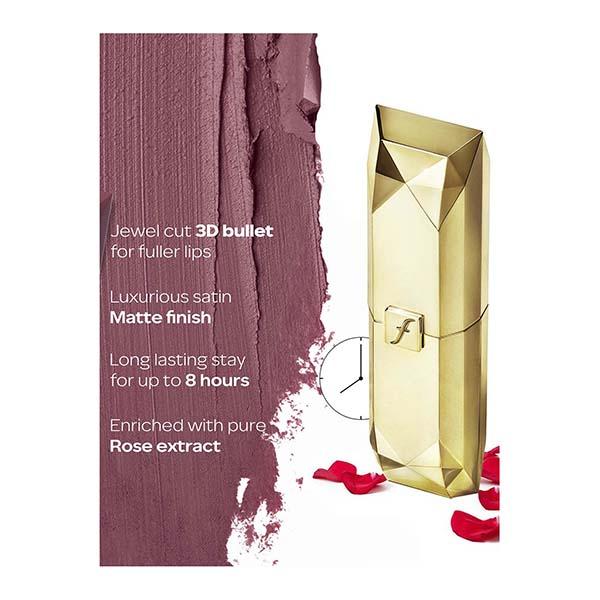 Faces Canada Ultime Pro Belle De Luxe Jewel Cut Lipstick Raging Mauve 13 3.8 Gm - Lipsticks