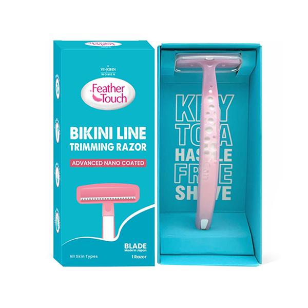 Netmeds | Vi-John Women Feather Touch Bikini Line Trimming Razor 1's