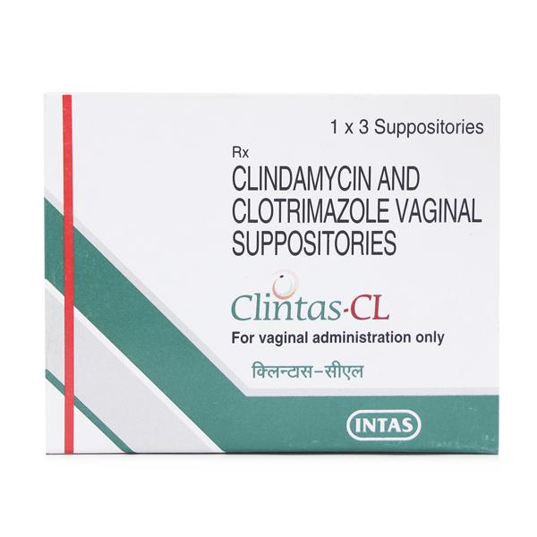 Clintas CL Suppository 3'S - Vaginal Conditions-Pre