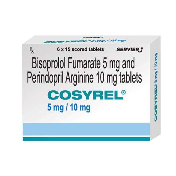 COSYREL 5/10mg Tablet 15's - Hypertension-Bet