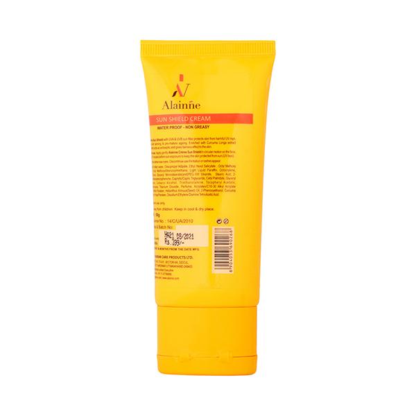 Alainne Sun Shield Cream Uva and Uvb Protection Spf40 50 gm - Face Sunscreen