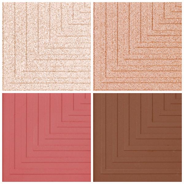 Matt Look Tone & Glaze Sculpting Face Palette for Makeup with Blushes, Highlighters & Contour, Pro Sculpt-02 18.92 gm - Contour