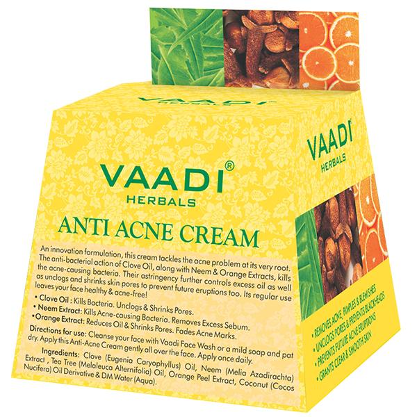 Anti-Acne Cream - Clove & Neem extract 30 gm - Creams/Oils/Lotions