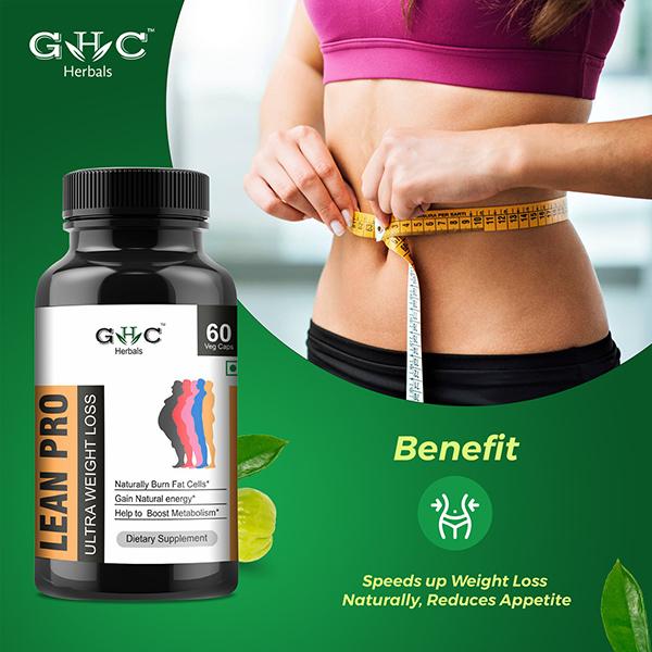 GHC Herbals Lean Pro Veg Capsule 60's - Weight Loss