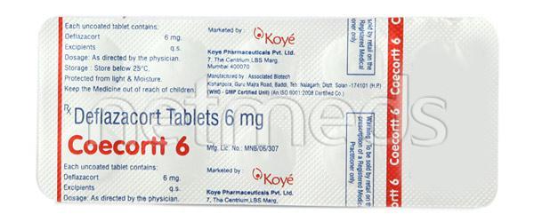 Coecortt 6mg Tablet 10'S - Hormonal Therapy-Imm