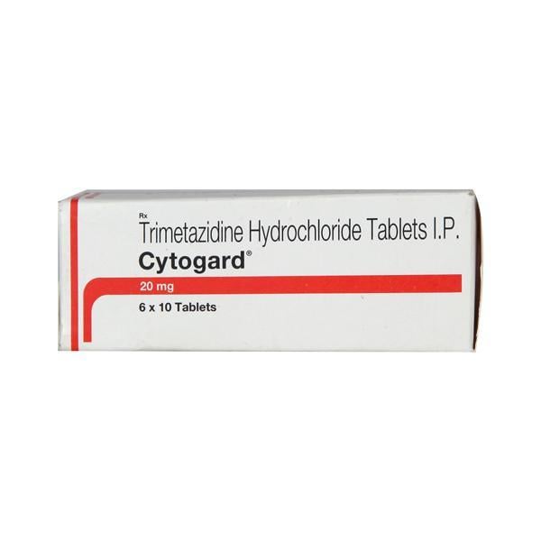 Cytogard 20mg Tablet 10'S - Angina