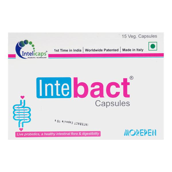 INTEBACT Capsule 15's - Diarrhoea-Ant