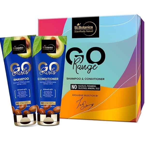 St.Botanica Shampoo + Conditioner - Go Curls 200 ml - Shampoos