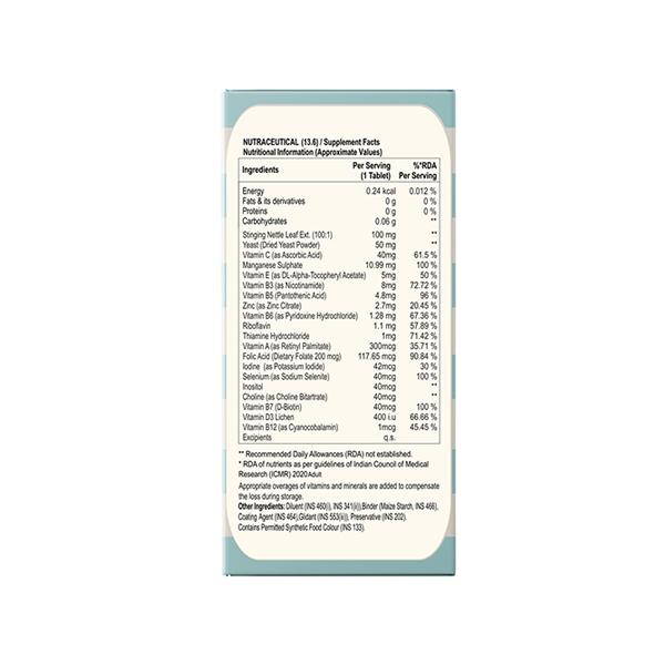 Aesthetic Nutrition Hair, Skin and Nail Tablets - The Ultimate Beauty Booster 60 Tablets 1's - Multi-Vitamins