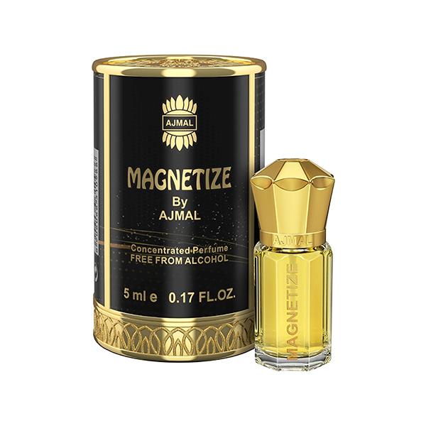 Netmeds | Ajmal Magnetize Concentrated Perfume Free From Alcohol for Men 5 ml
