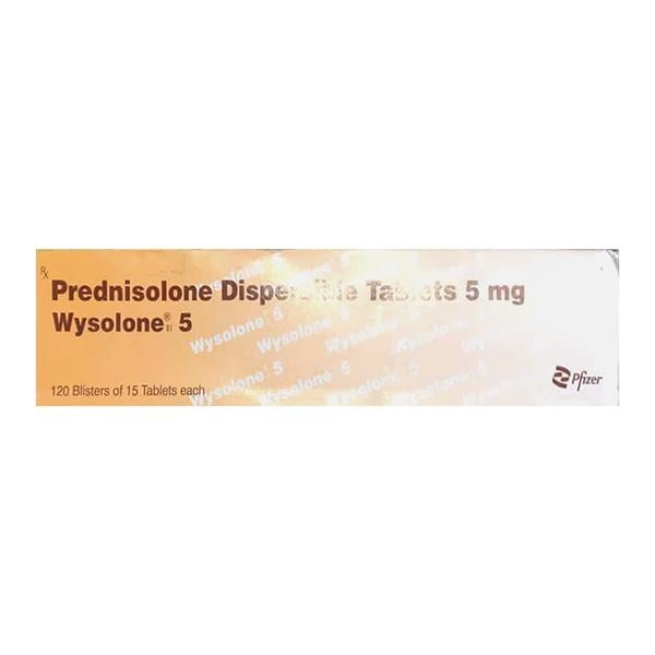 Netmeds | WYSOLONE DT 5mg Tablet 15's