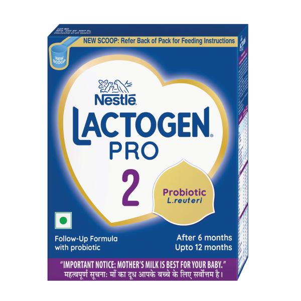 Netmeds | Nestle LACTOGEN PRO 2 Follow Up Formula with Probiotic L.reuteri After (After 6 to 12 months) 400 g
