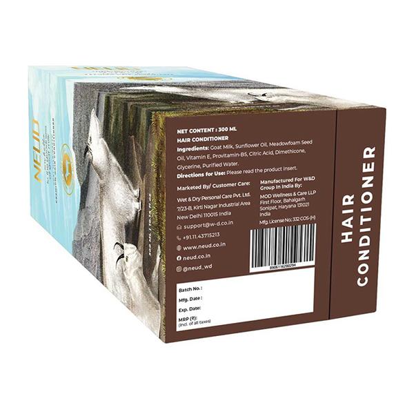 NEUD Goat Milk Premium Hair Conditioner for Men & Women 300 ml - Conditioners
