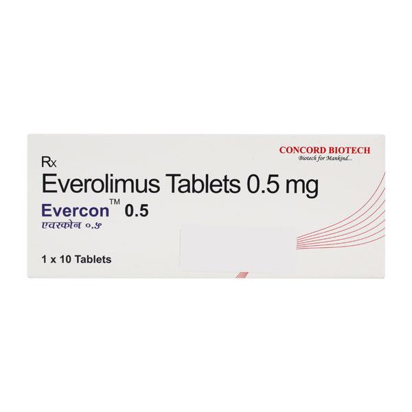 EVERCON 0.5mg Tablet 10's - Auto Immune Disease-Imm
