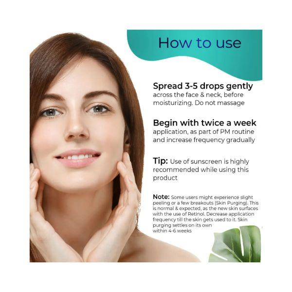 Pilgrim Retinol & Hyaluronic Acid LIFT & FIRM SERUM 30 ml - Face Gels