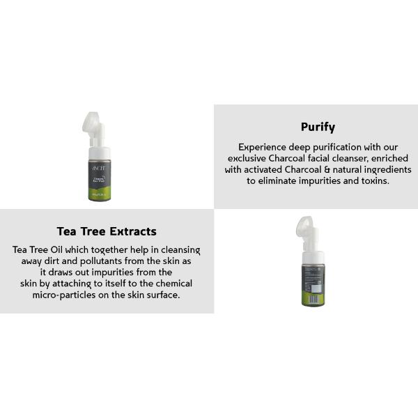 Ancel Charcoal Foaming Face Wash 100 ml - Face Washes