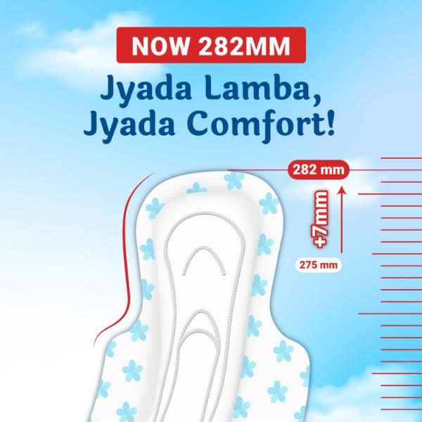 NIINE Naturally Soft Sanitary Napkins XL (282mm) 36's - Sanitary Napkins