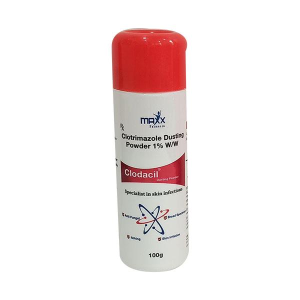 CLODACIL Dusting Powder 100gm - Skin Infections-Taa
