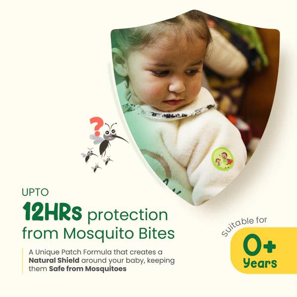 Mother Sparsh Mosquito Repellent Patches 100 % All-Natural waterproof Patches 24's - Mosquito Repellent