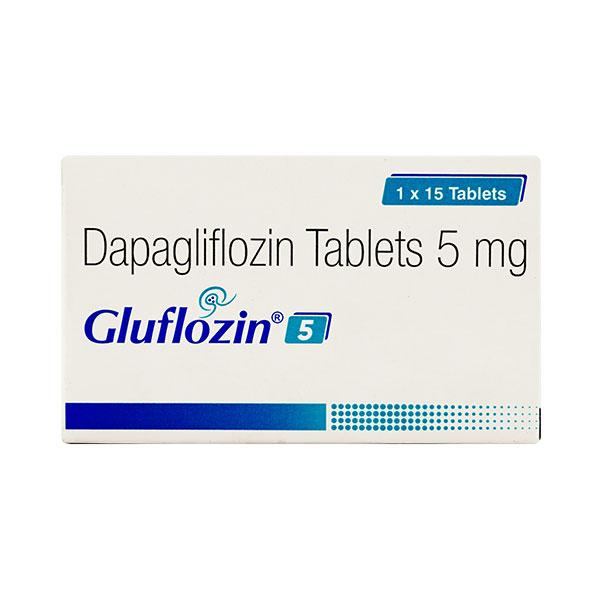 GLUFLOZIN 5 Tablet 15's - Diabetes-Ant