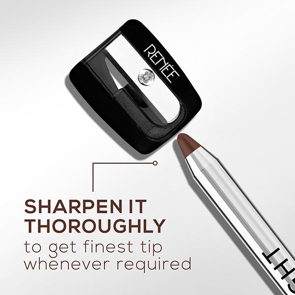 Renee Midnight Kohl Pencil- Brown 1.5 gm - Kajal & Kohls