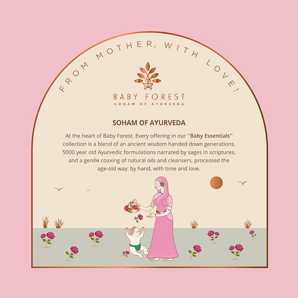 Baby Forest Gulaab Oose Baby Rose Water Mist 200 ml - Creams, Lotions & Oils
