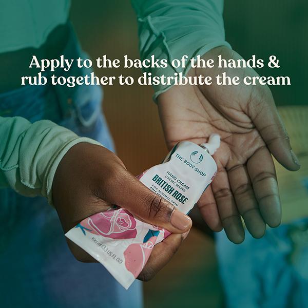 The Body Shop Hand Cream British Rose 30ml - Hand Creams