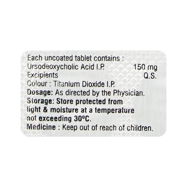 Ursocad 150mg Tablet 10'S - Cholelithiasis/Gall Stones