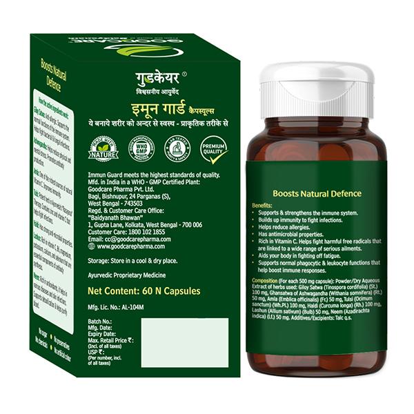 Goodcare Immun Guard Capsule 60's - Health Products