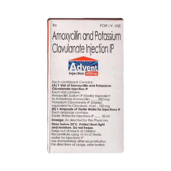 Advent 600mg Injection 1's - Bacterial Infections-Pen
