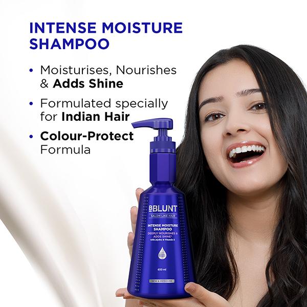 Bblunt Intense Moisture Shampoo 650 ml - Shampoos