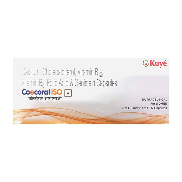 Netmeds | COECORAL ISO NUTRACEUTICAL FOR WOMEN Capsule 15's