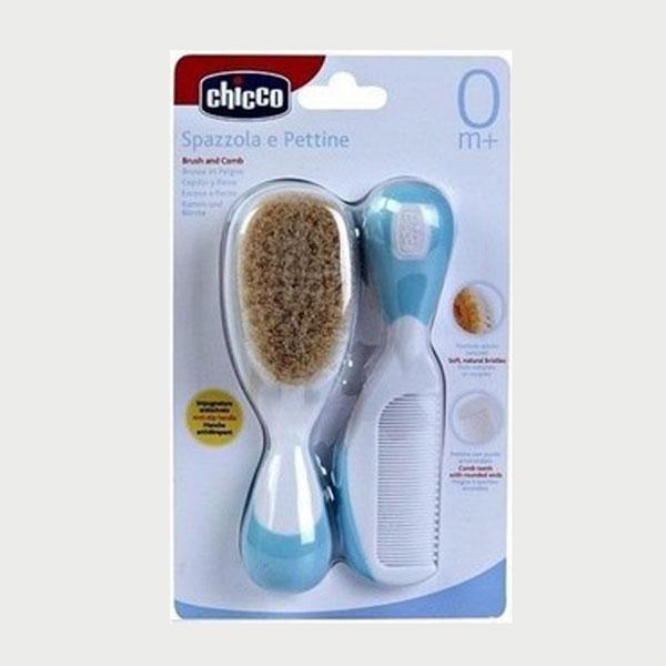 Netmeds | Chicco Brush and Comb - Light Blue
