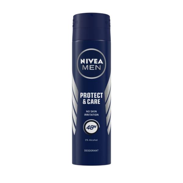 Nivea Men Protect & Care Deodorant 48H 150 ml - Men Deodorants/Roll-Ons