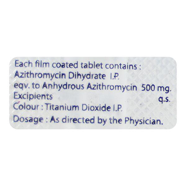 STYZI 500 Tablet 3's - Bacterial Infections-Mac